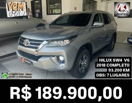 TOYOTA HILUX SW4 2018