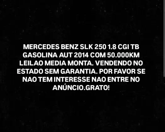 MERCEDES-BENZ SLK 250 2014