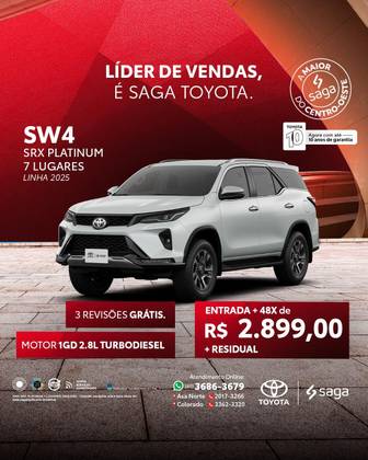 TOYOTA HILUX SW4 2025