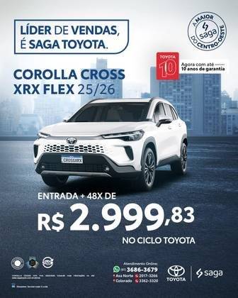 TOYOTA COROLLA CROSS 2026