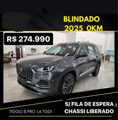 CAOA CHERY TIGGO 8 PRO 2025