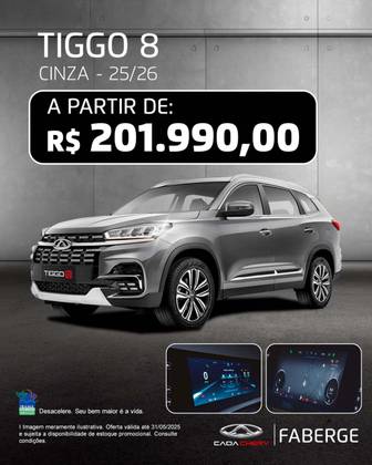 CAOA CHERY TIGGO 8 PRO 2026